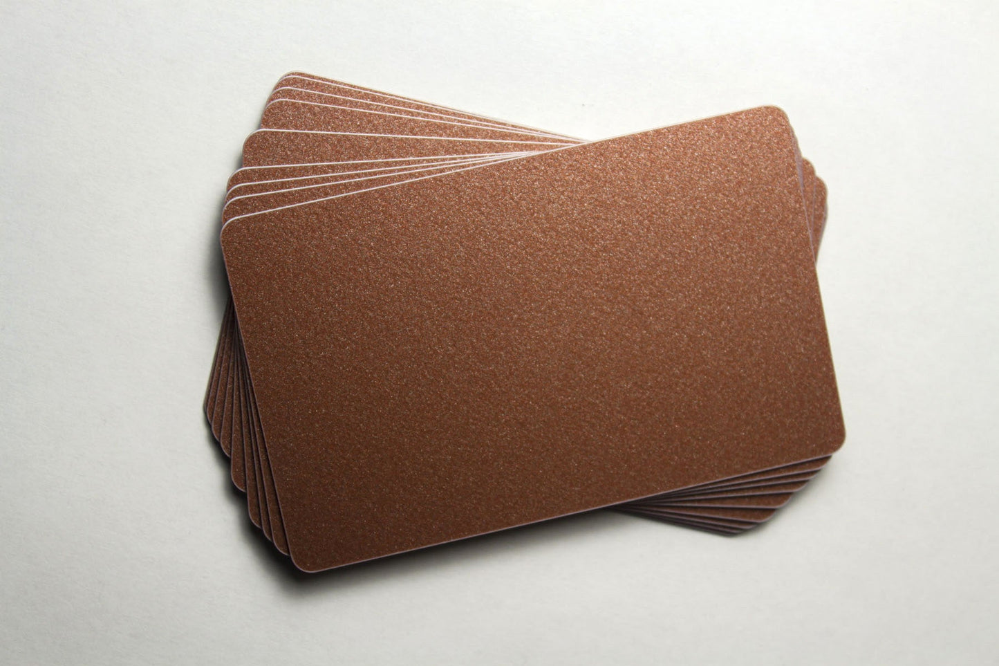 Metallic Plastic Card Stock