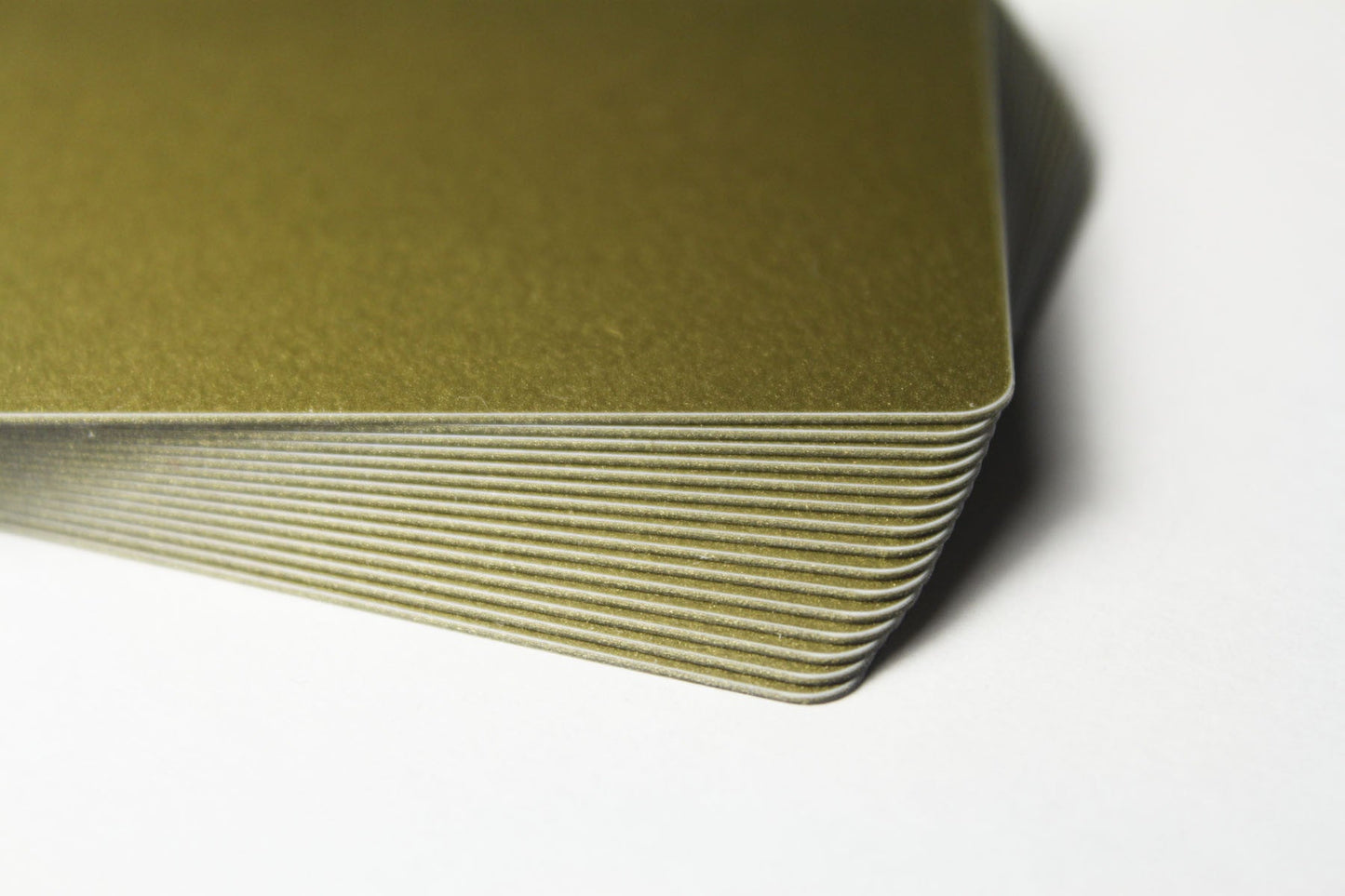 Metallic Plastic Card Stock