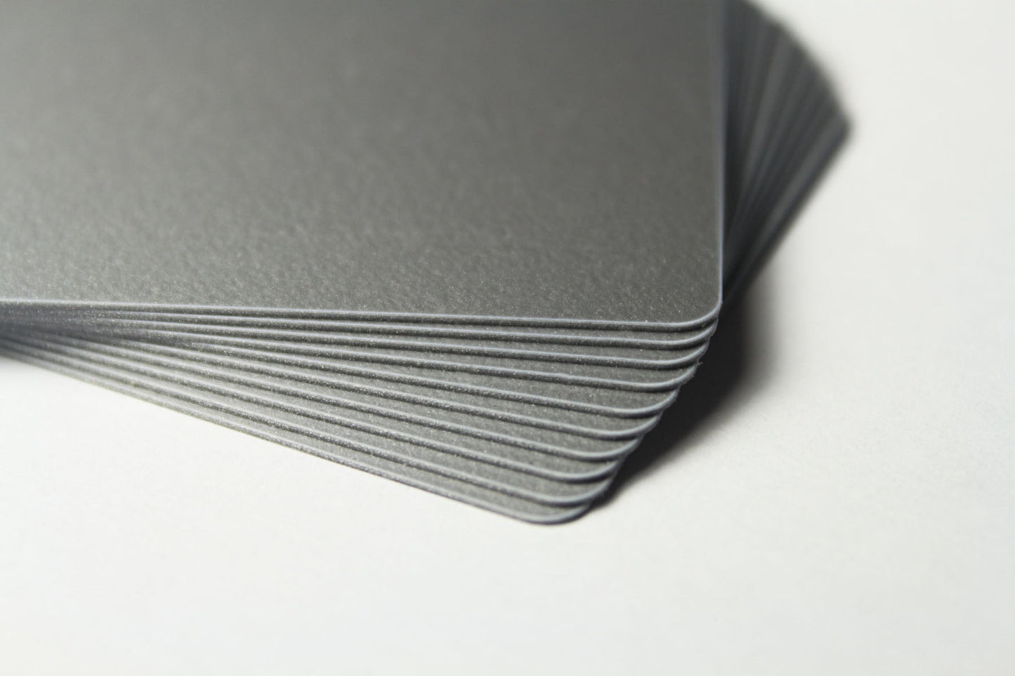Metallic Plastic Card Stock