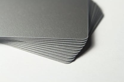 Metallic Plastic Card Stock