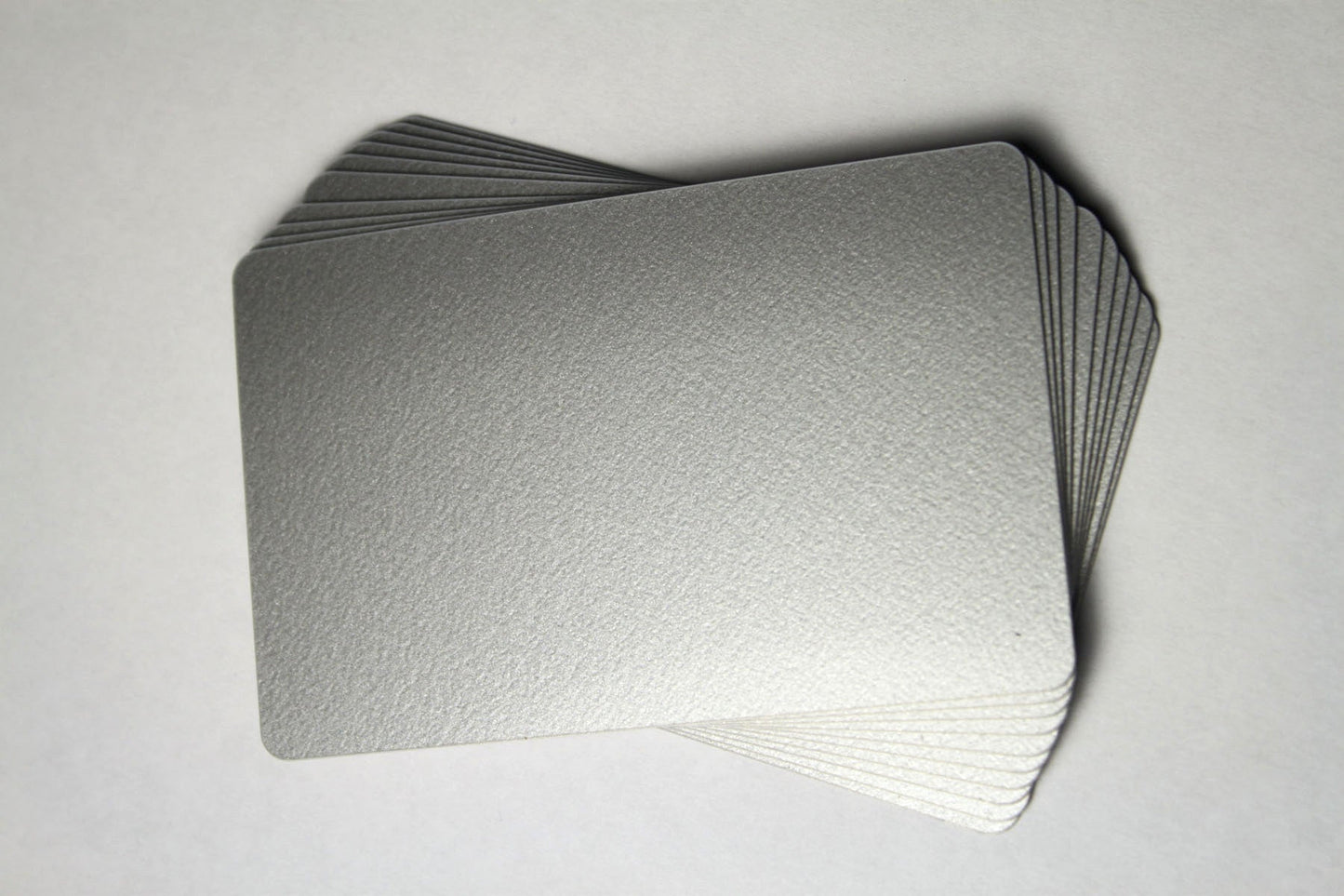 Metallic Plastic Card Stock
