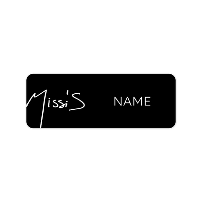 Magnetic Name Tags - Missi’s Version