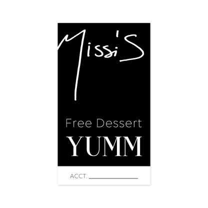 Promo Vouchers - Food - Free Dessert