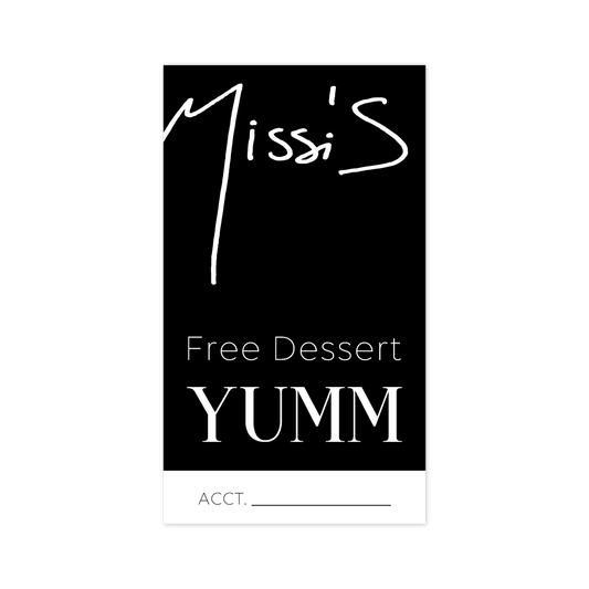 Promo Vouchers - Food - Free Dessert