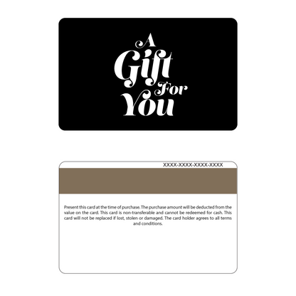 Gift Cards - Black