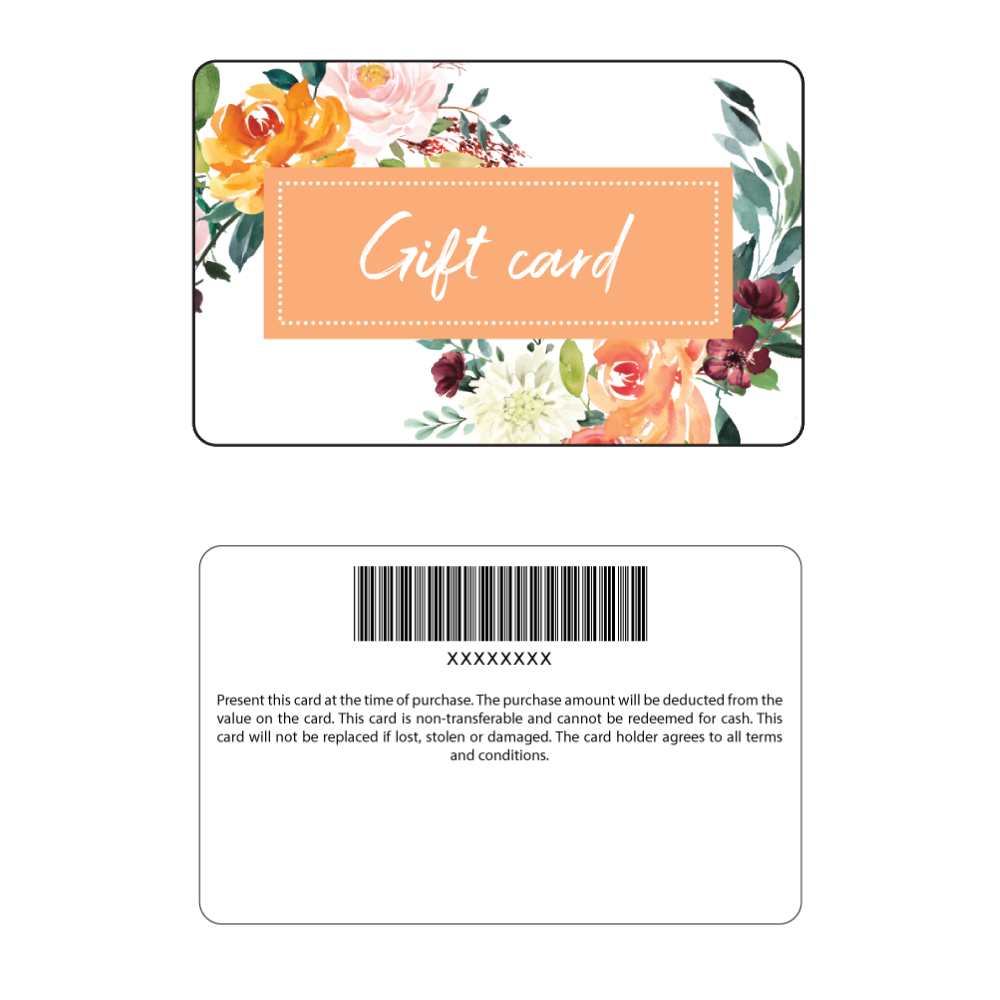 Gift Cards - Flowers