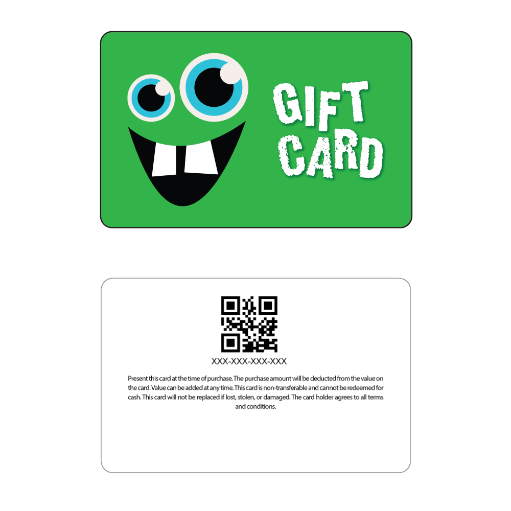 Gift Cards - Green Face