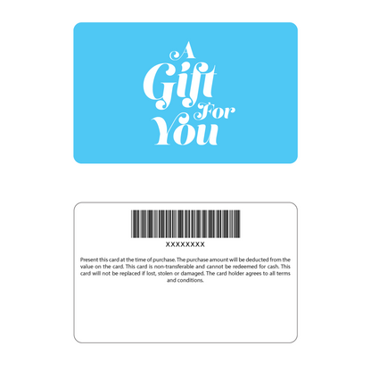 Gift Cards Starter Pack - 20 Blue Gift Cards