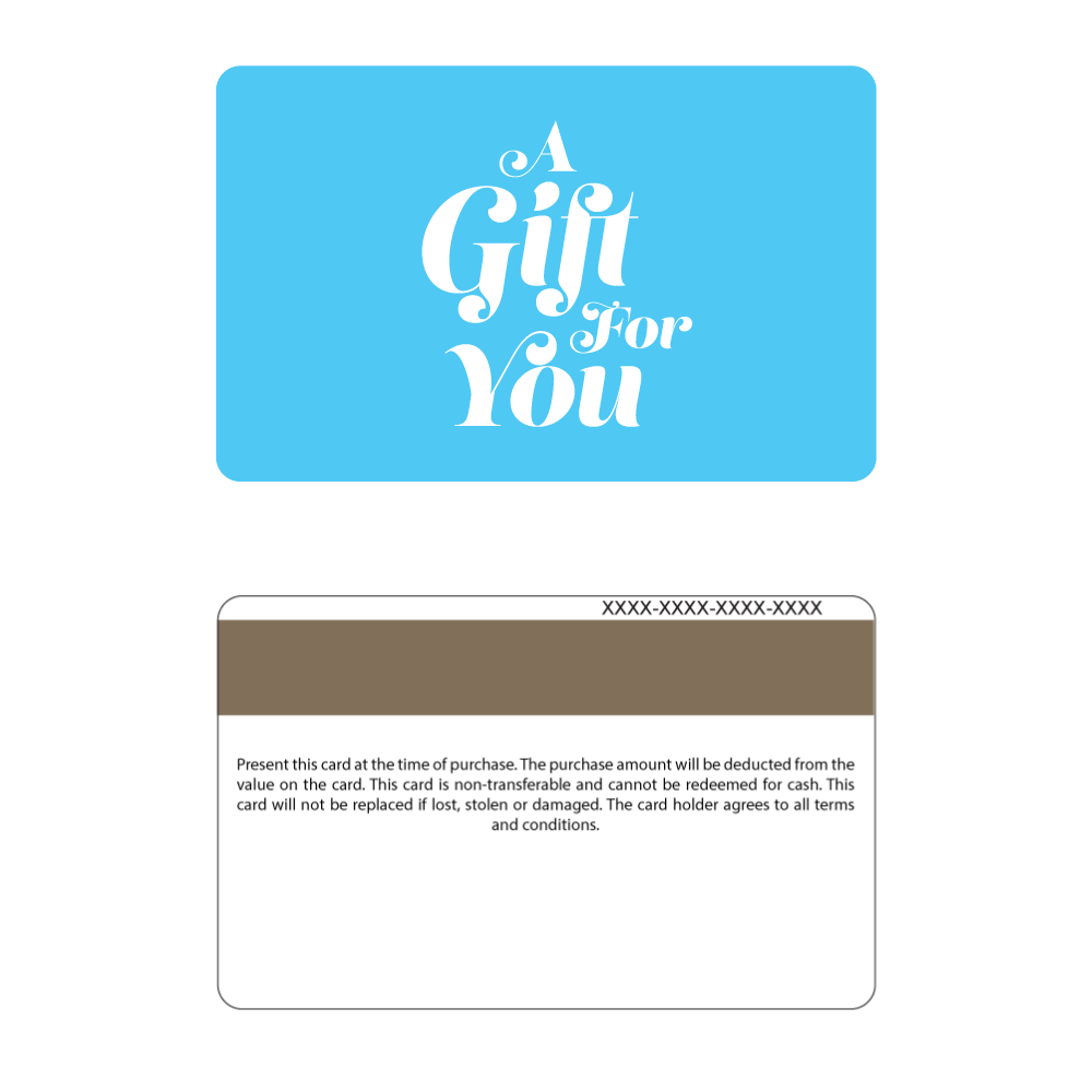 Gift Cards - Light Blue