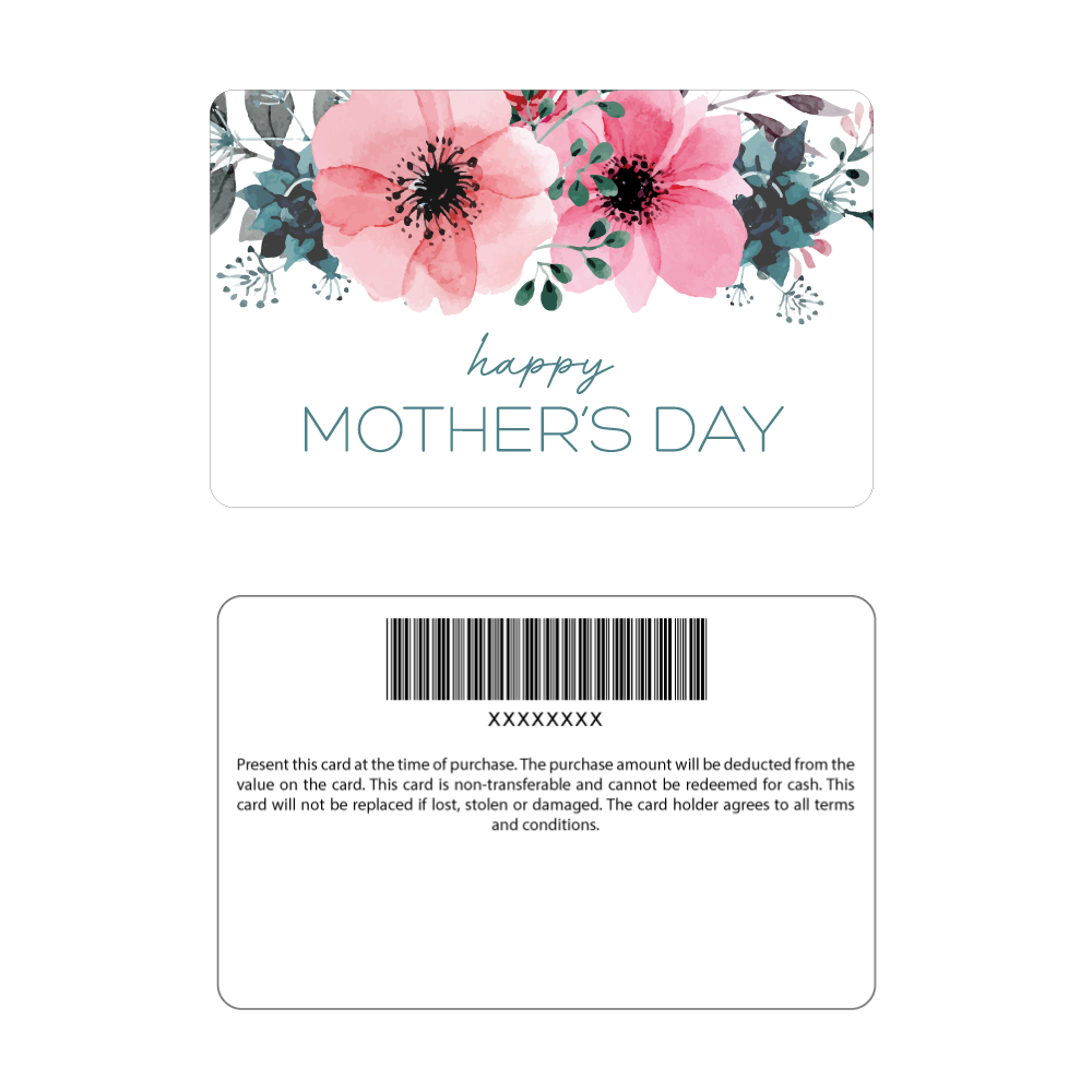 Mother's Day Gift Cards - Flowers