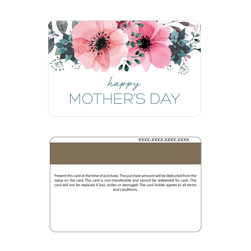 Mother's Day Gift Cards - Flowers