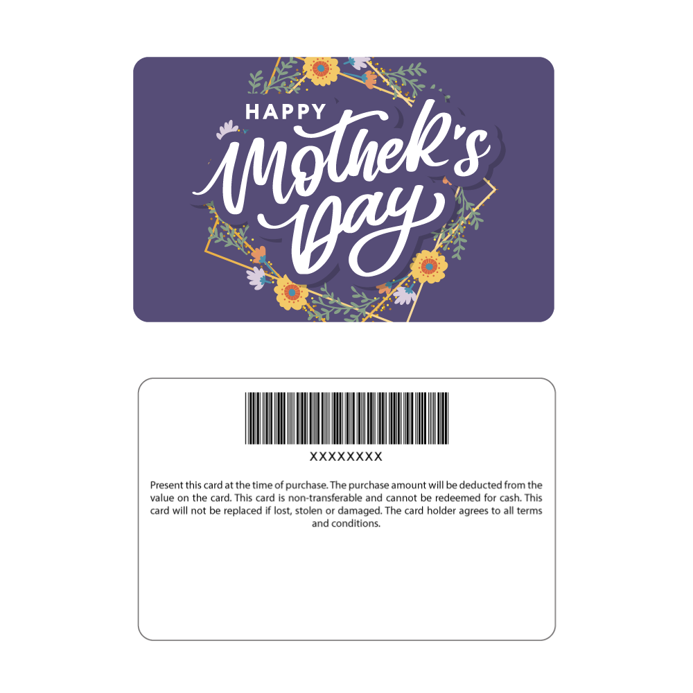 Mother's Day Gift Cards - Happy Mother's Day