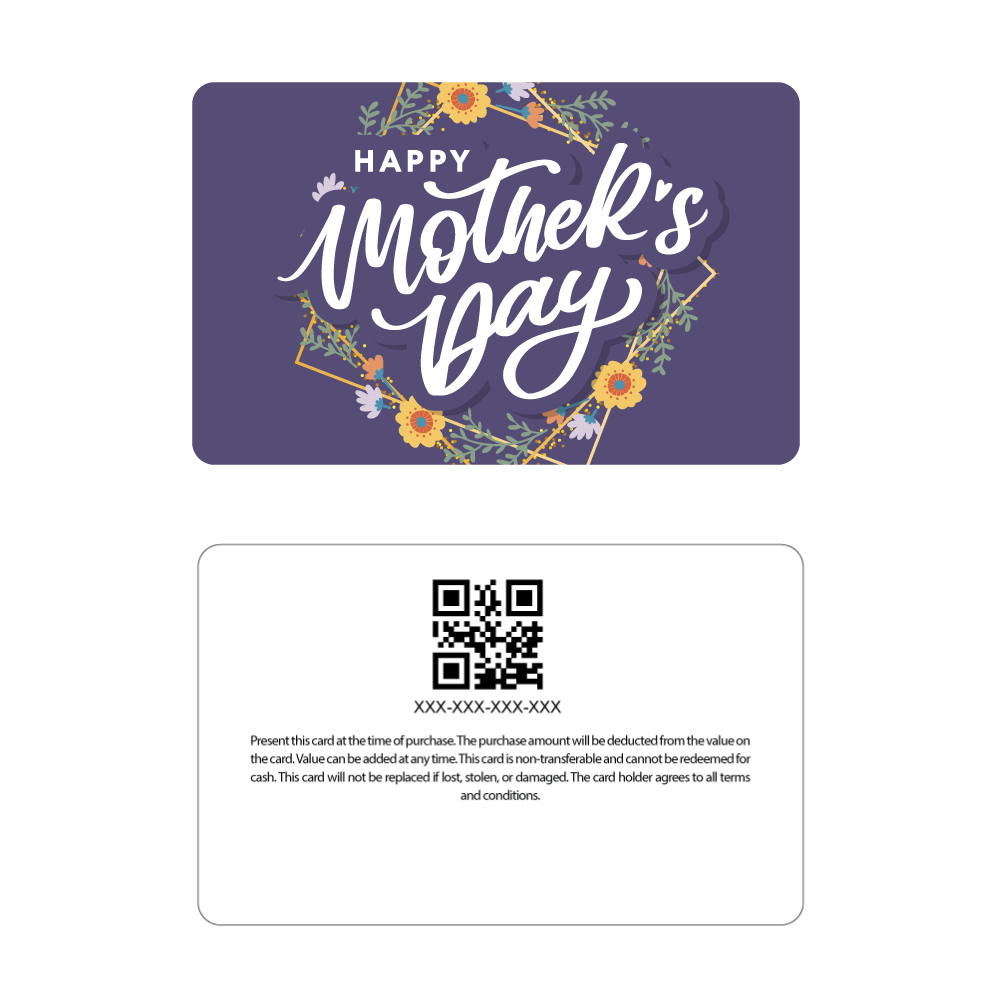 Mother's Day Gift Cards - Happy Mother's Day