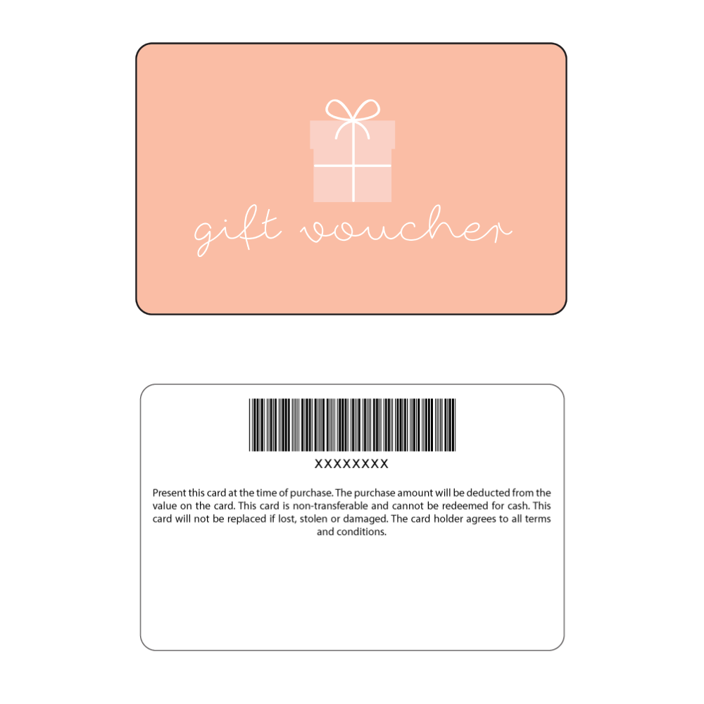Gift Cards - Peach