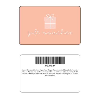 Gift Cards - Peach