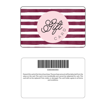 Gift Cards - Stripes