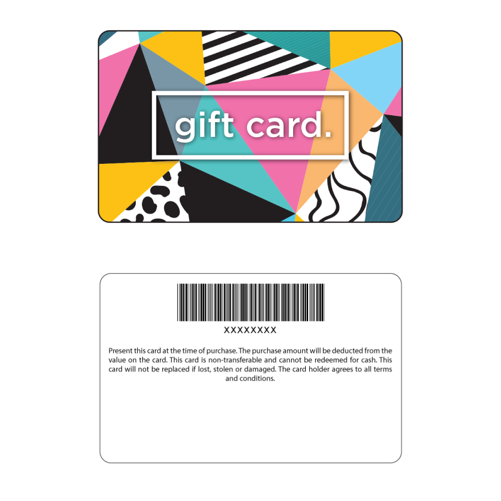 Gift Cards - Triangle Art
