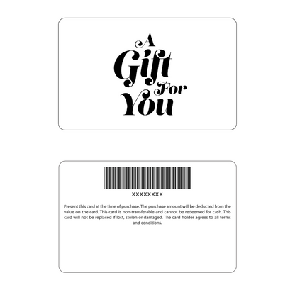 Gift Cards Starter Pack - 20 White Gift Cards
