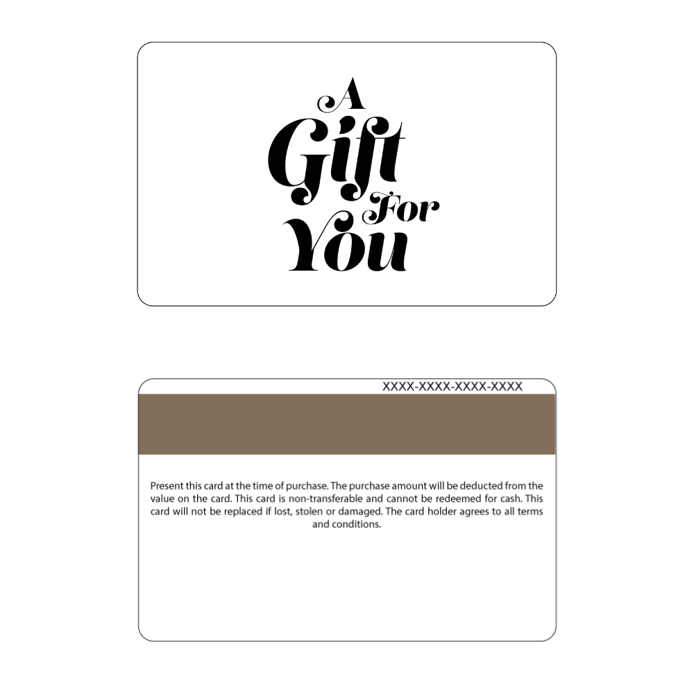 Gift Cards Starter Pack - 20 White Gift Cards
