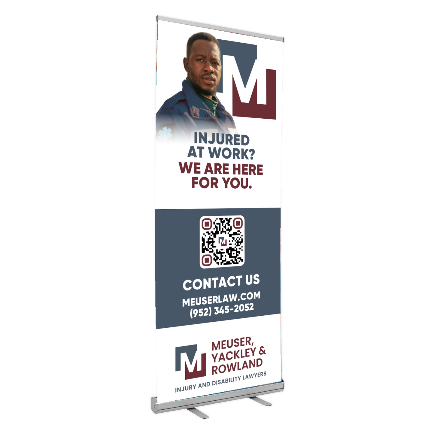 Meuser Law Fully Custom Banners