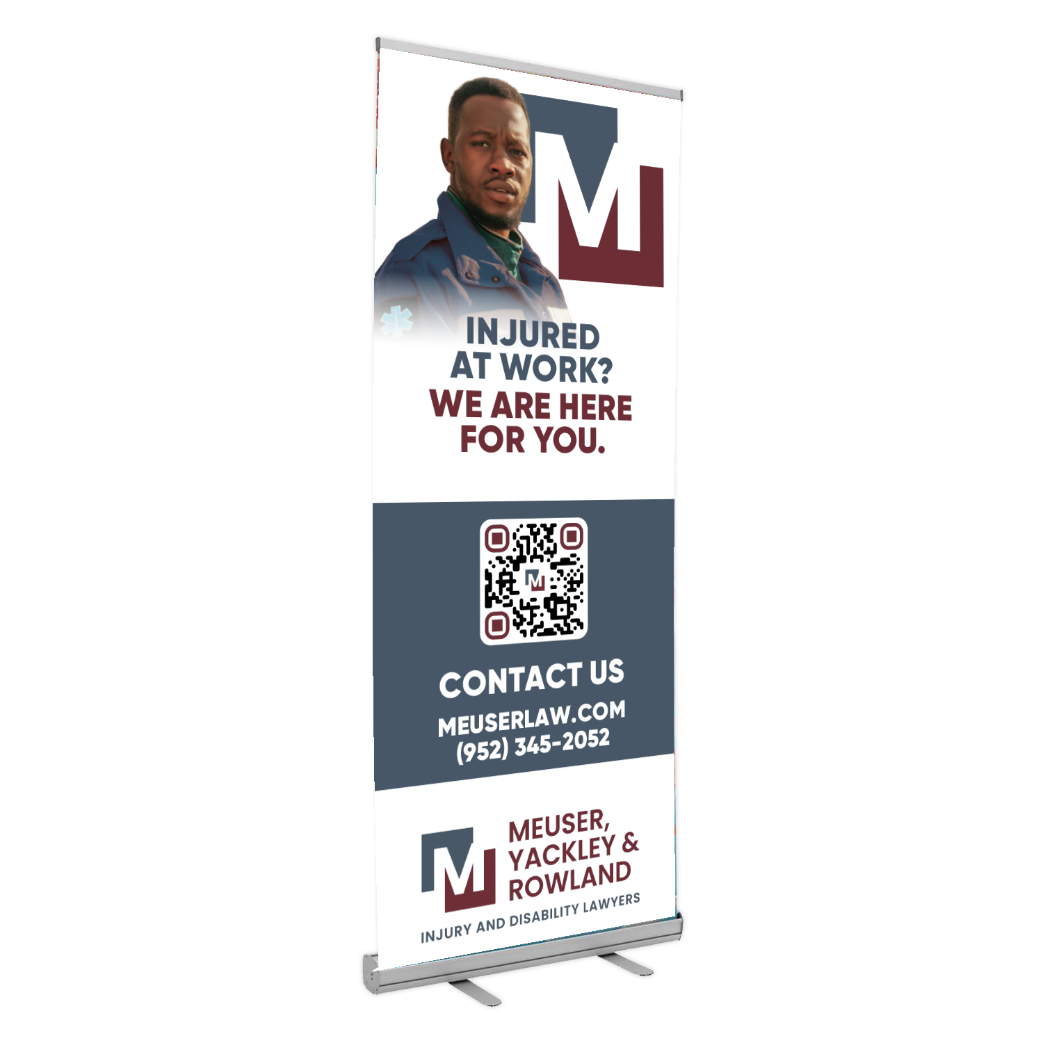 Meuser Law Fully Custom Banners