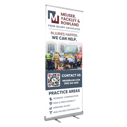 Meuser Law Fully Custom Banners