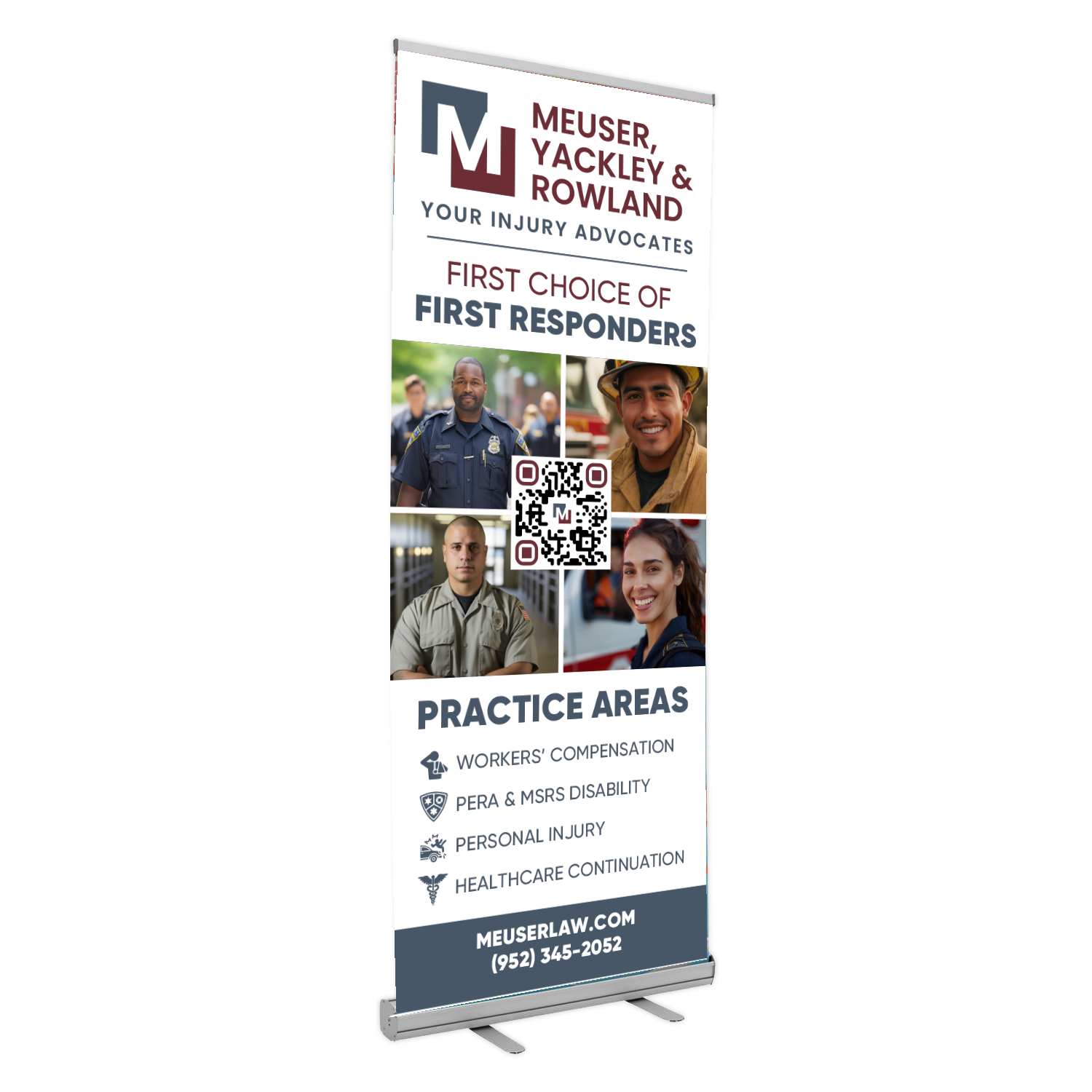 Meuser Law Fully Custom Banners