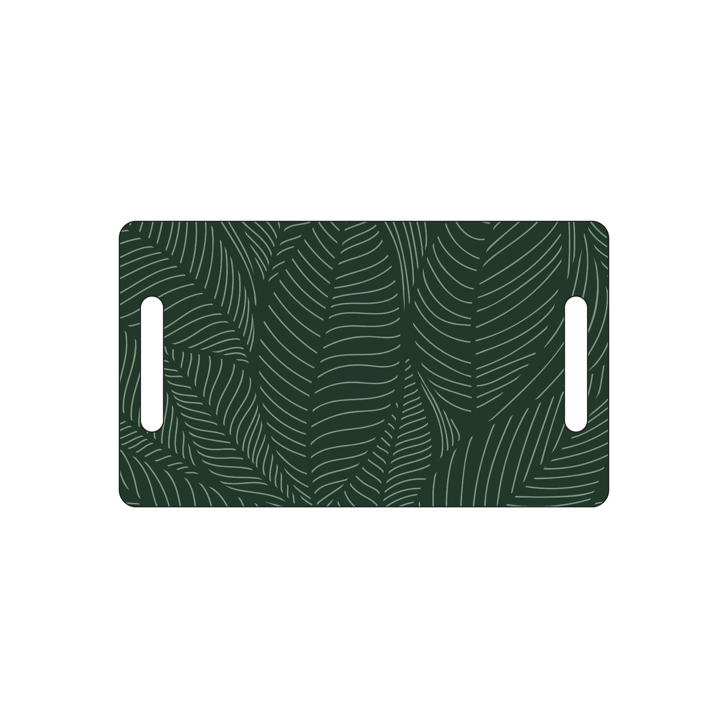 Custom Plastic 3.6" x 2.1" Two Large Slot Luggage Tags