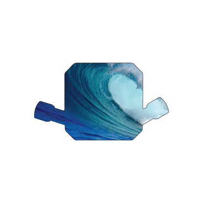 Custom Plastic 3.3692" x 1.9344" Cards with Handles