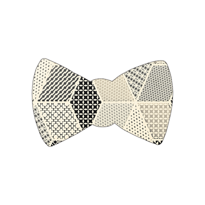 Custom Plastic 4" x 2.5" Bow Tie Shape Cards