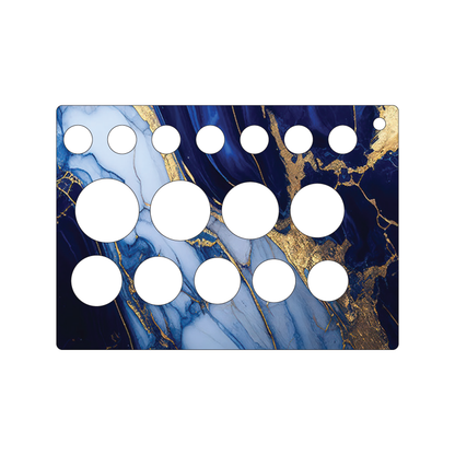 Custom Plastic 5" x 7" Size Chart Cards with Holes