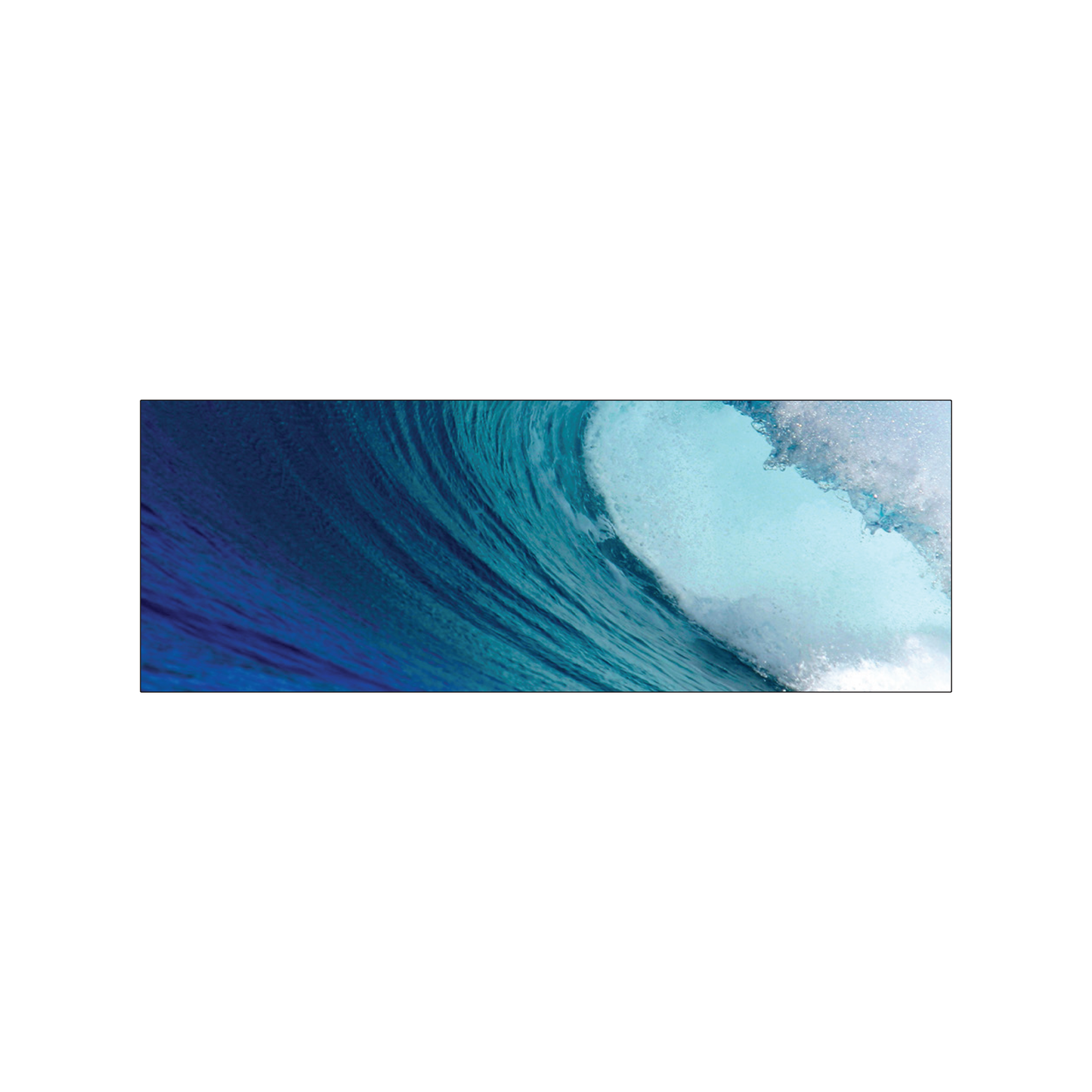 Custom Plastic 6.375" x 2.292" Cards