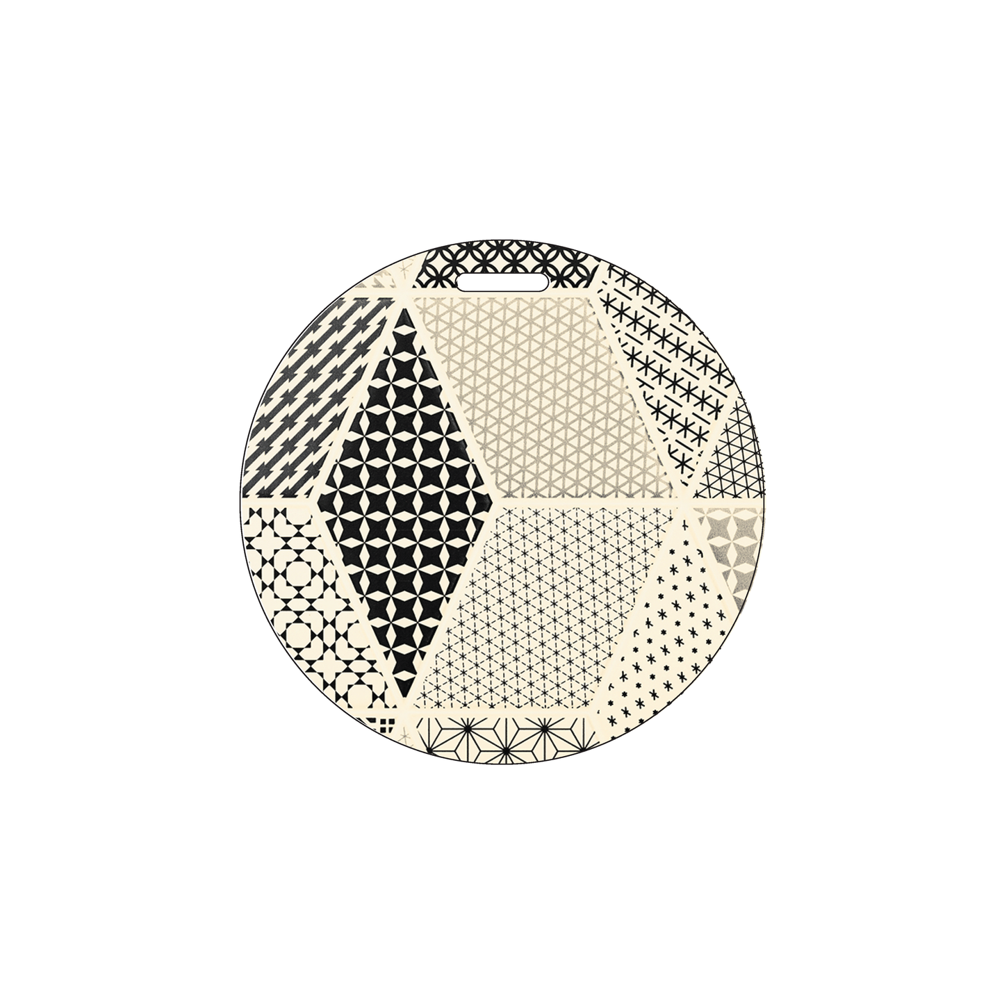Custom Plastic 3.5" Circle Badges