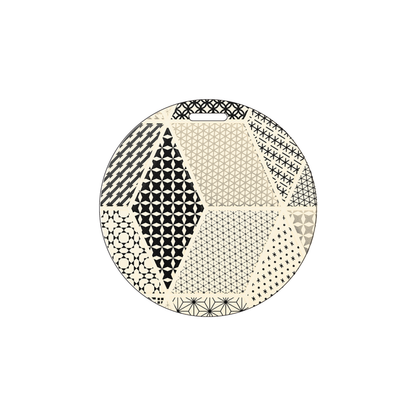 Custom Plastic 3.5" Circle Badges