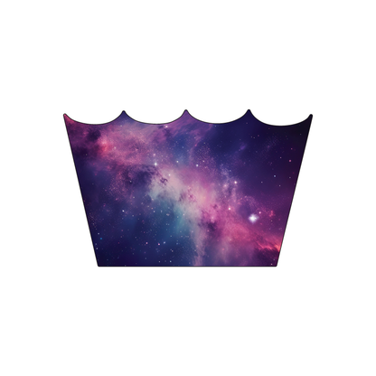 Custom Plastic 3.375" x 2.125" Crown Shape Cards
