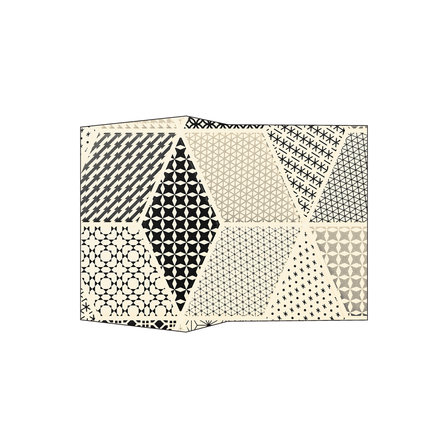 Custom Plastic 3.4" x 2.56" Open Chest Shape Cards