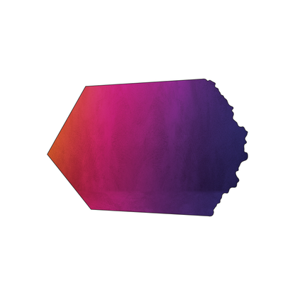 Custom Plastic 2.6" x 3.8" Popcorn Bucket Shape Gift Cards