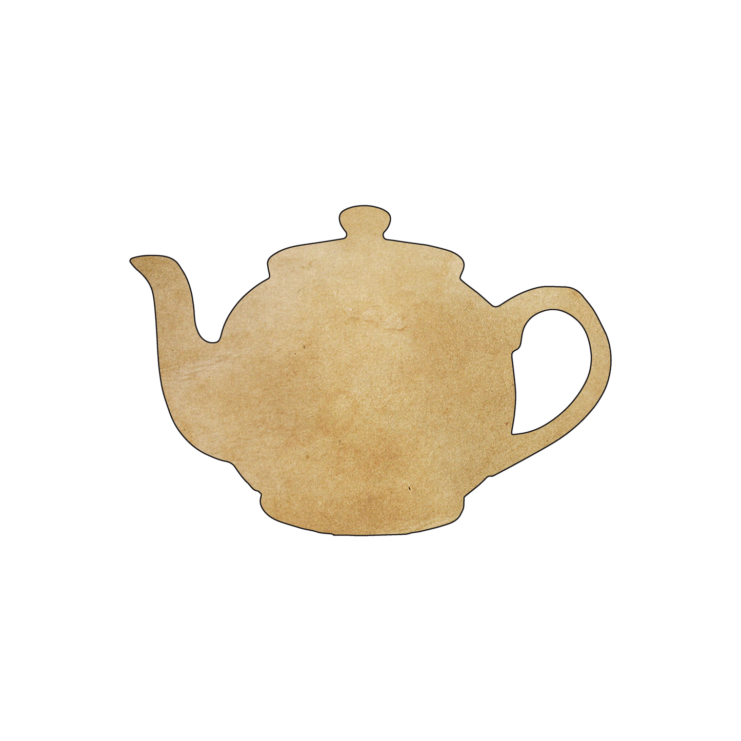 Custom Plastic 3.1007" x 2.1254" Teapot Shape Cards