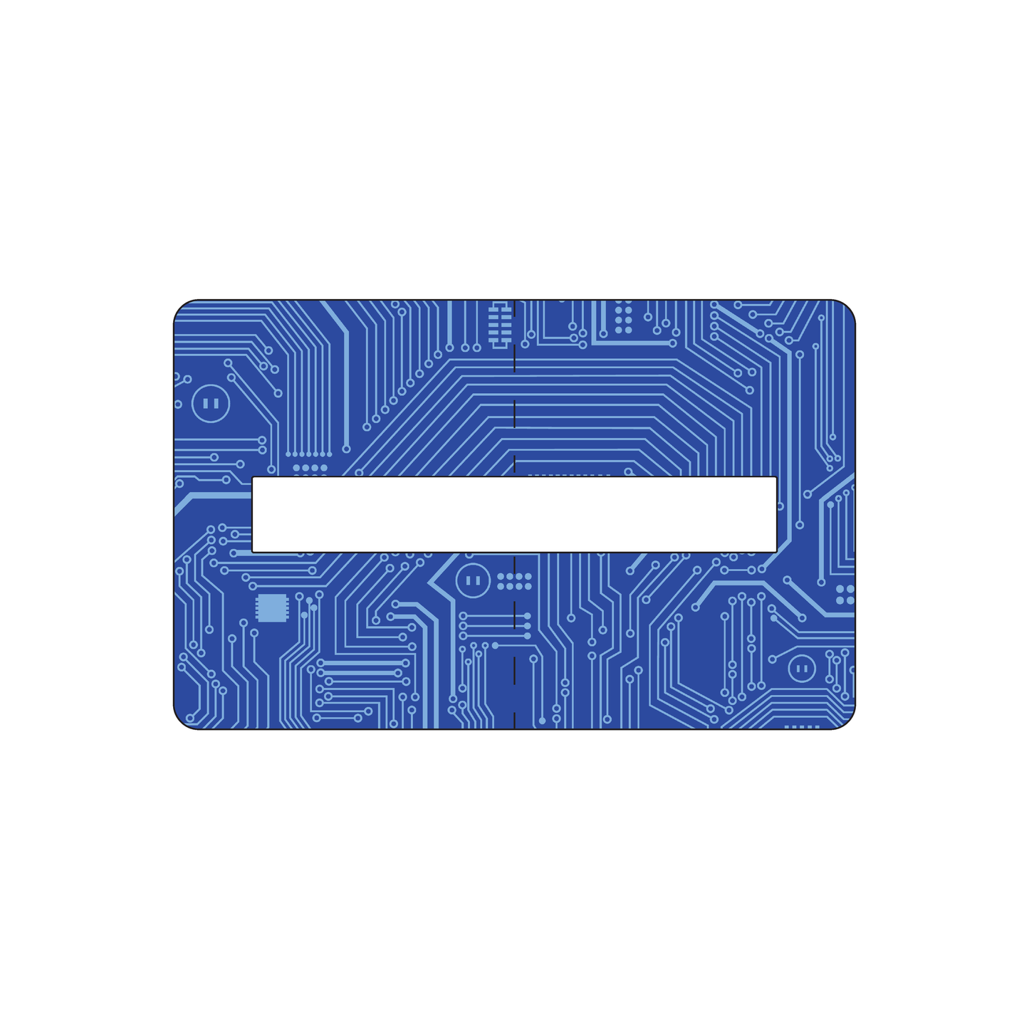 Custom Plastic Punch-Out Folding Card Holders