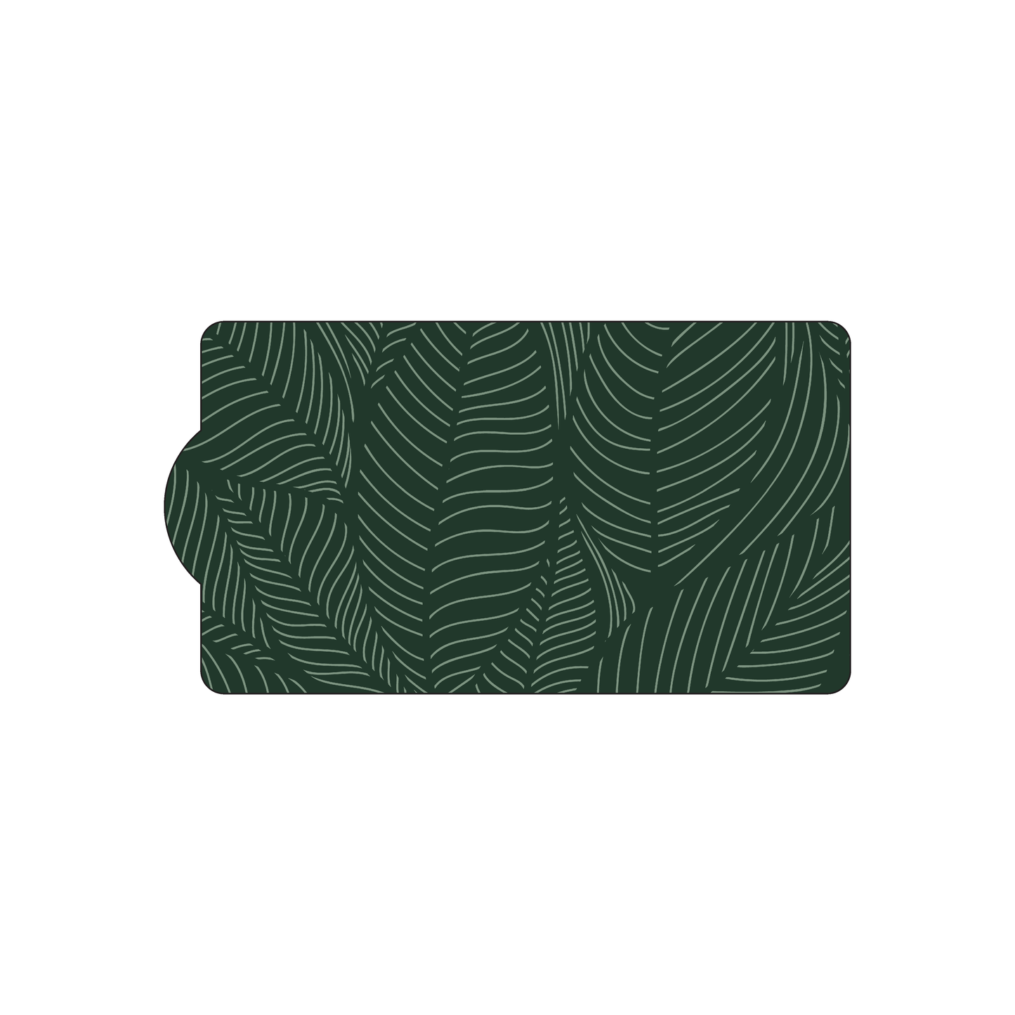 Custom Plastic 2" x 3.69" Clipboard Shape Cards