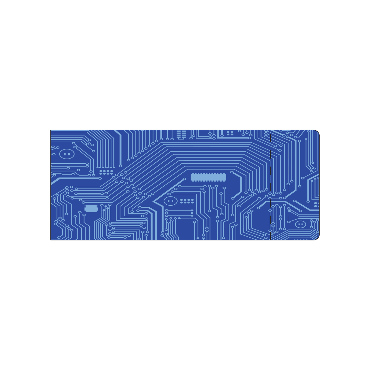 Custom Plastic 2.25" x 5.5" Double Fold Cards