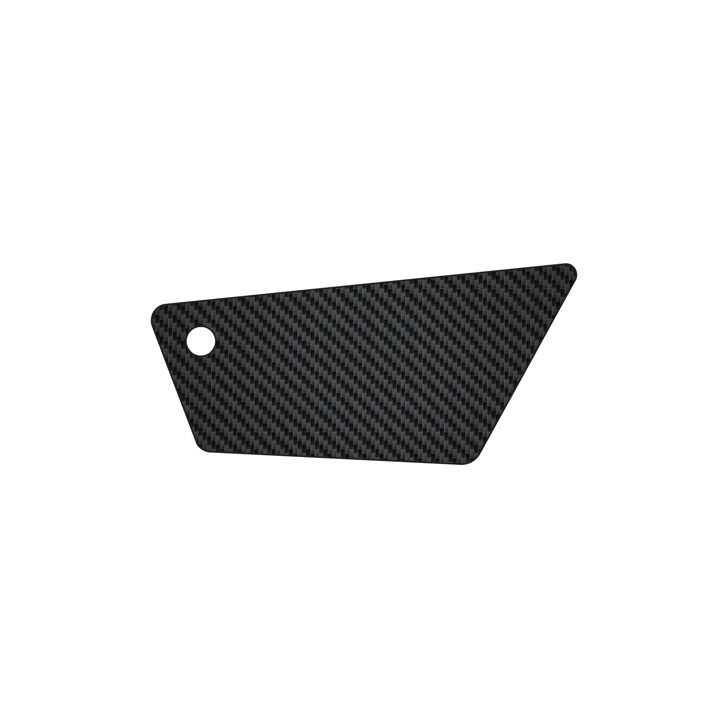 Custom Plastic 2.125" x 1" Trapezoid Key Tags