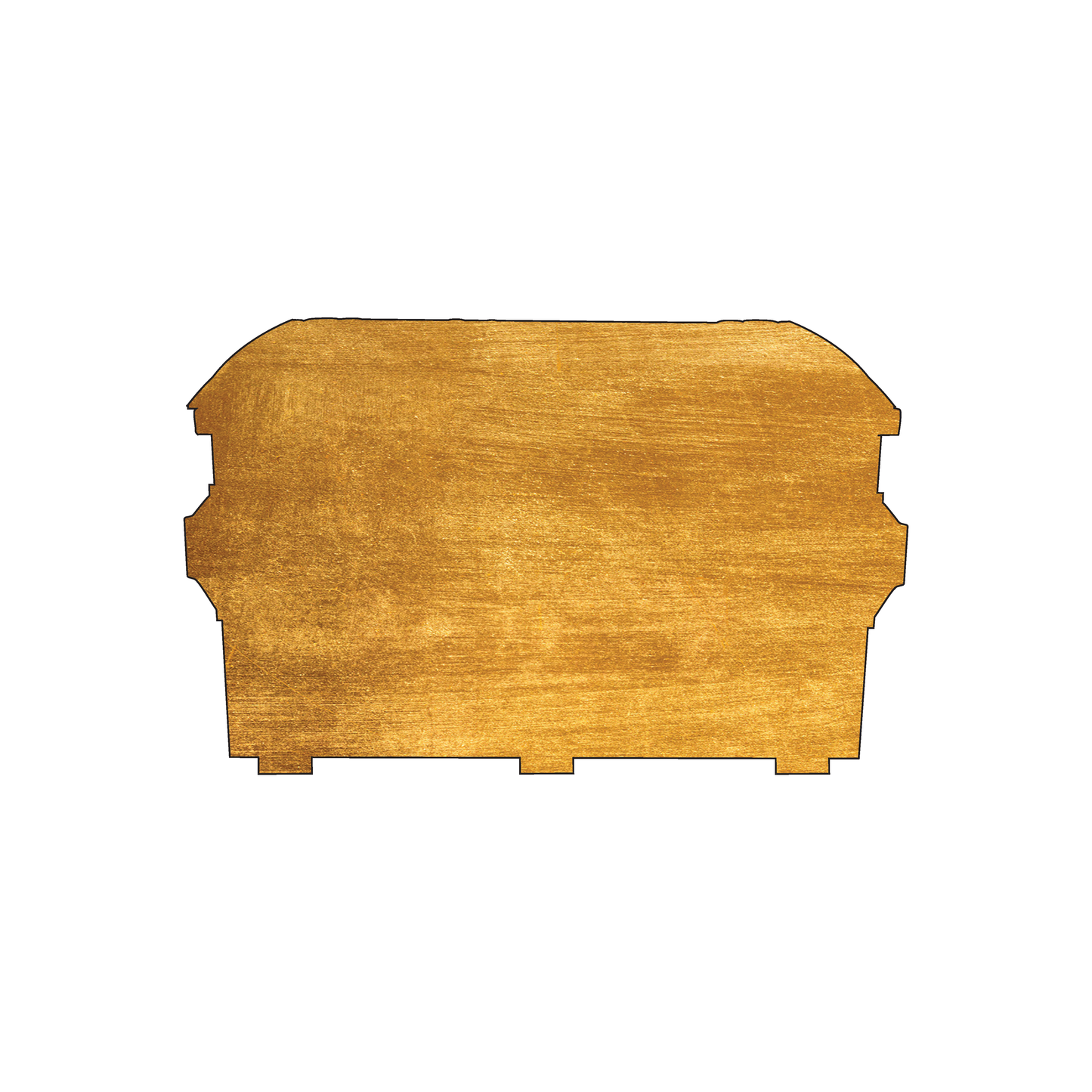 Custom Plastic 3.375" x 2.125" Dumpster Shape Cards