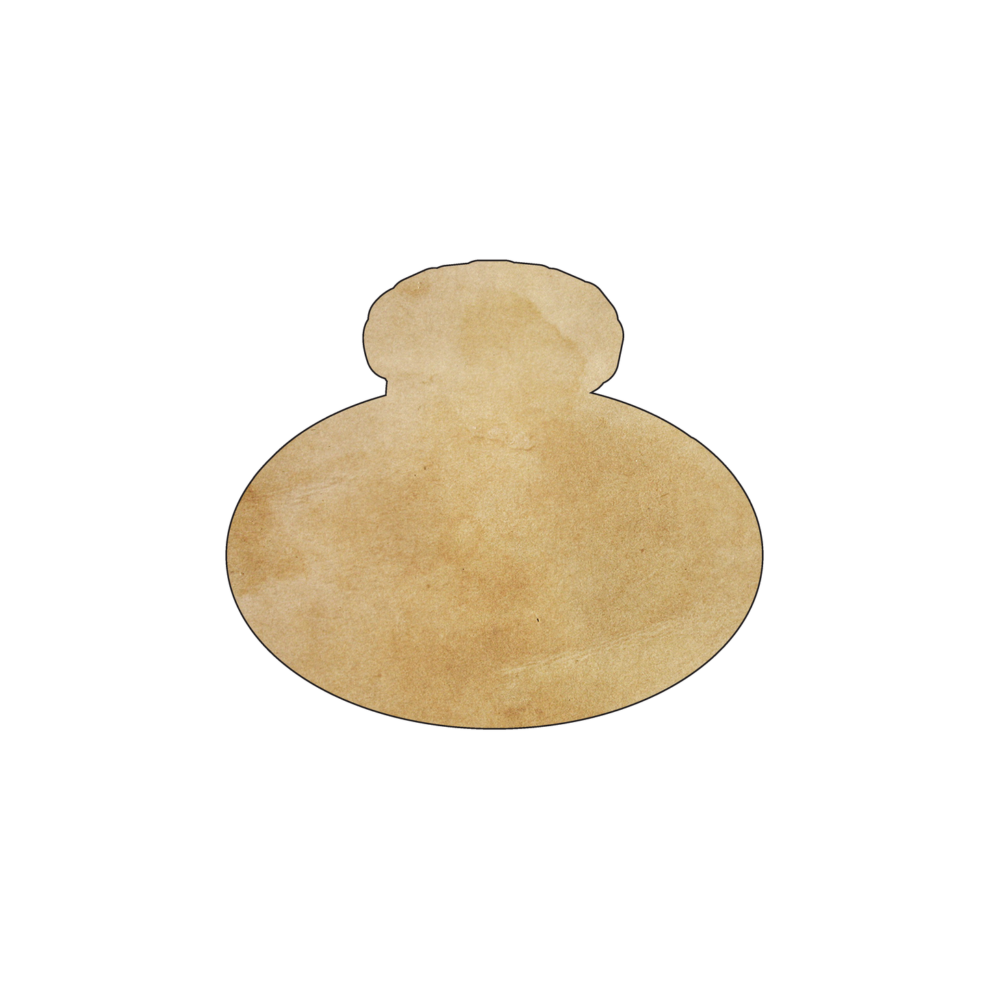 Custom Plastic 2.75" x 2.4" Sprinkler Shape Cards
