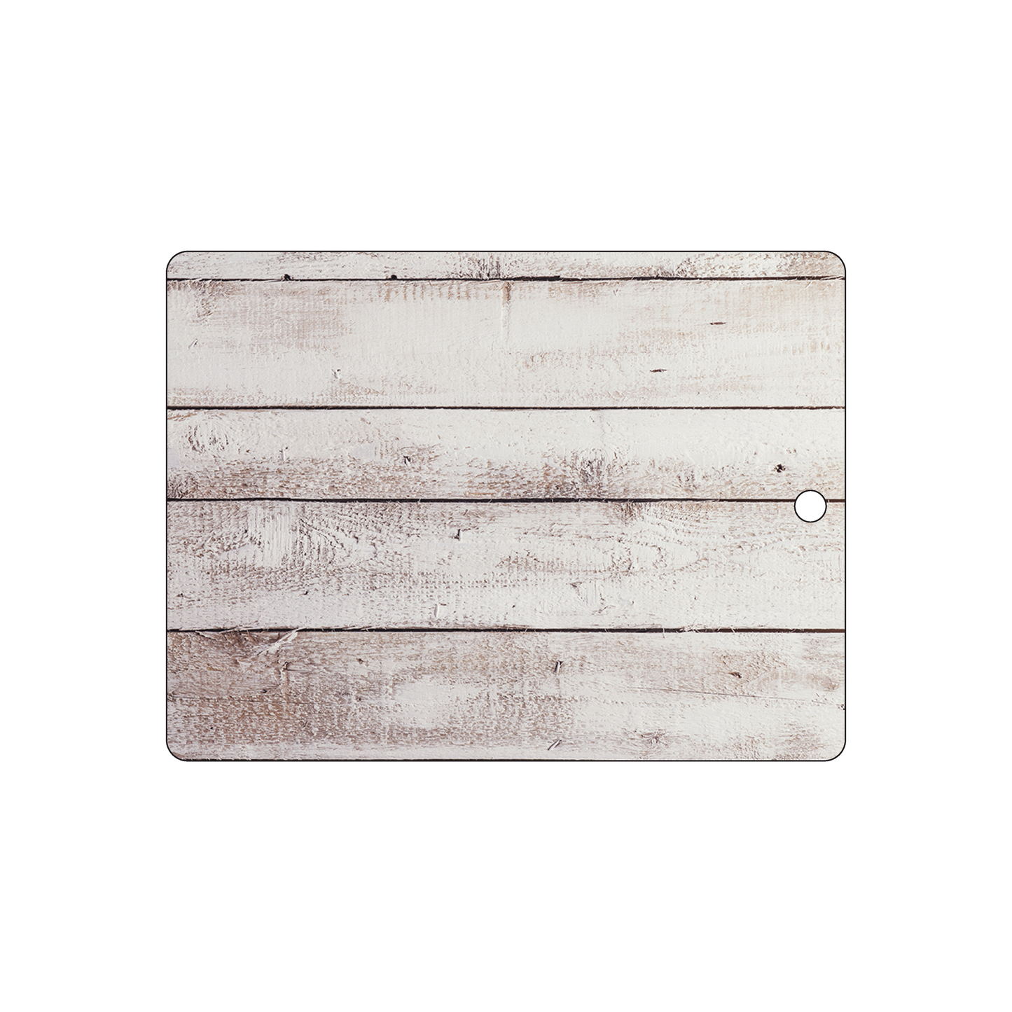 Custom Plastic 4" x 3" Rectangle Tags