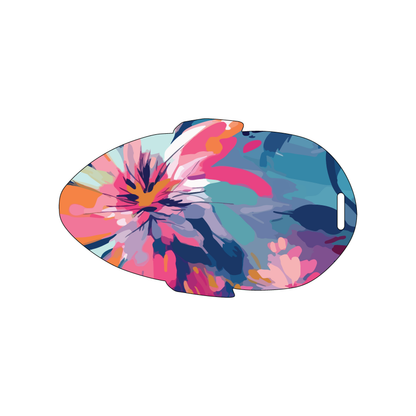 Custom Plastic 5" x 3" Head Shape Luggage Tags