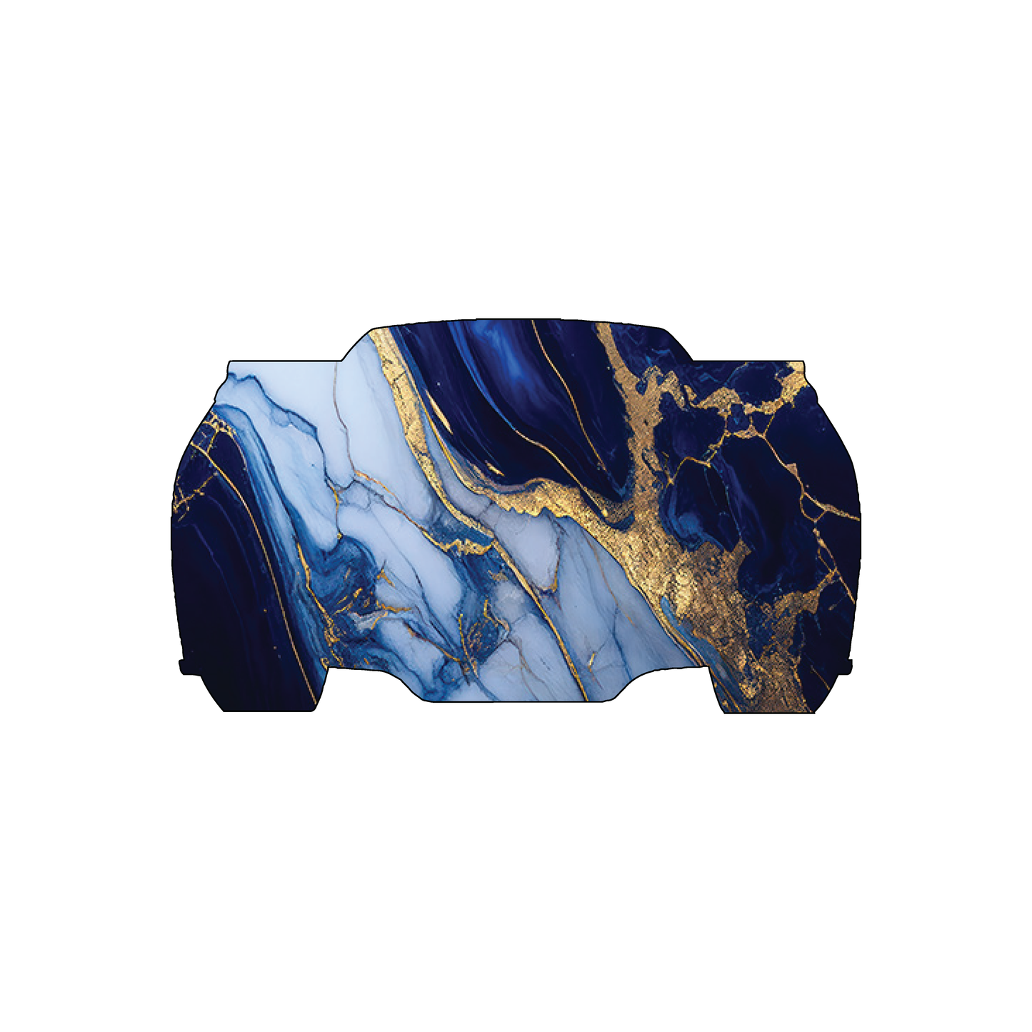 Custom Plastic 3.5" x 2" Car Front View Cards