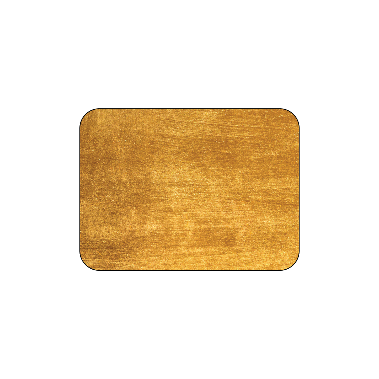 Custom Plastic 2.375" x 1.75" Rounded Rectangle Cards