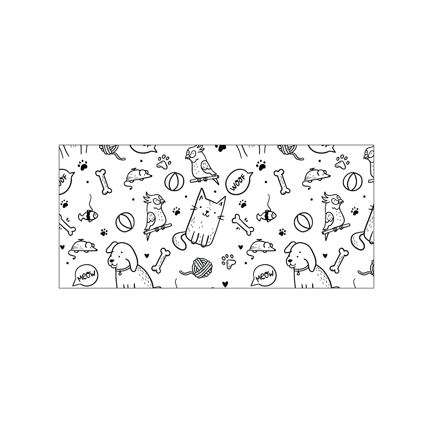 Custom Plastic 5.5" x 2.5" Long Invitation