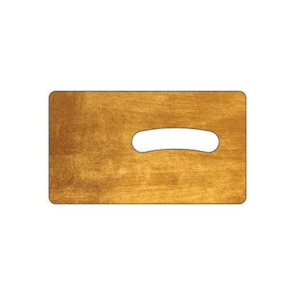 Custom Plastic 3.5" x 2" Cards with Rounded Punch-Out